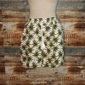 Briggs tropical palm tree draw string shorts XXL
